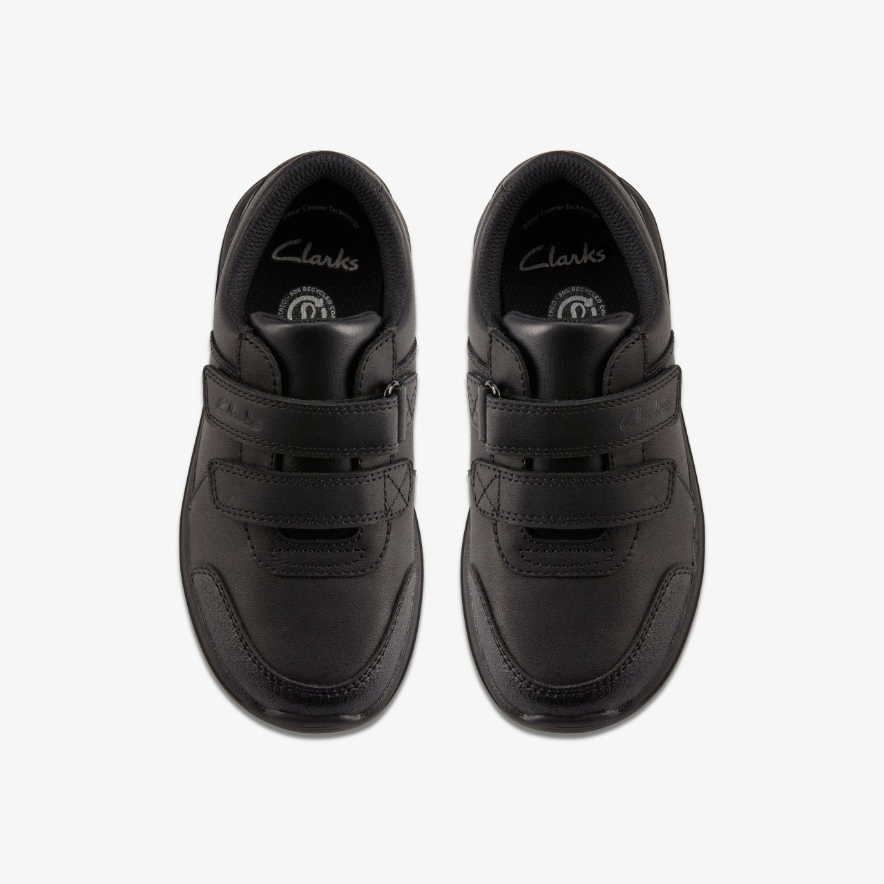 Daze Step 2 Kid Black Leather Clarks Kids