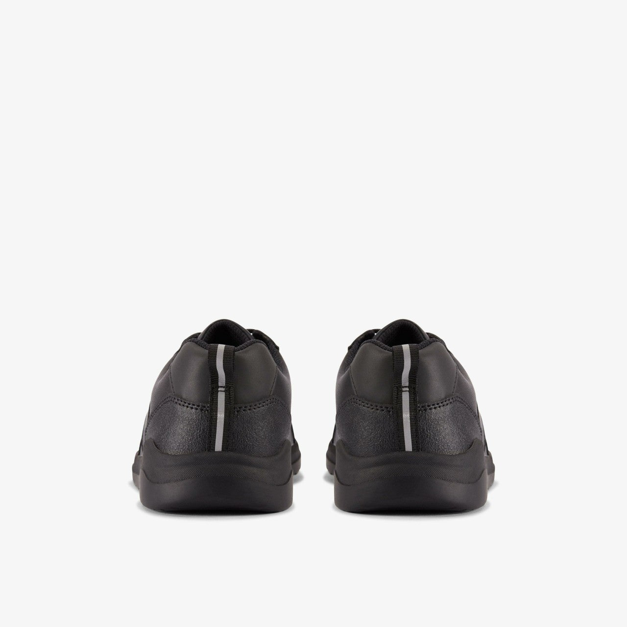 Daze Loop 2 Youth Black Leather Clarks Kids