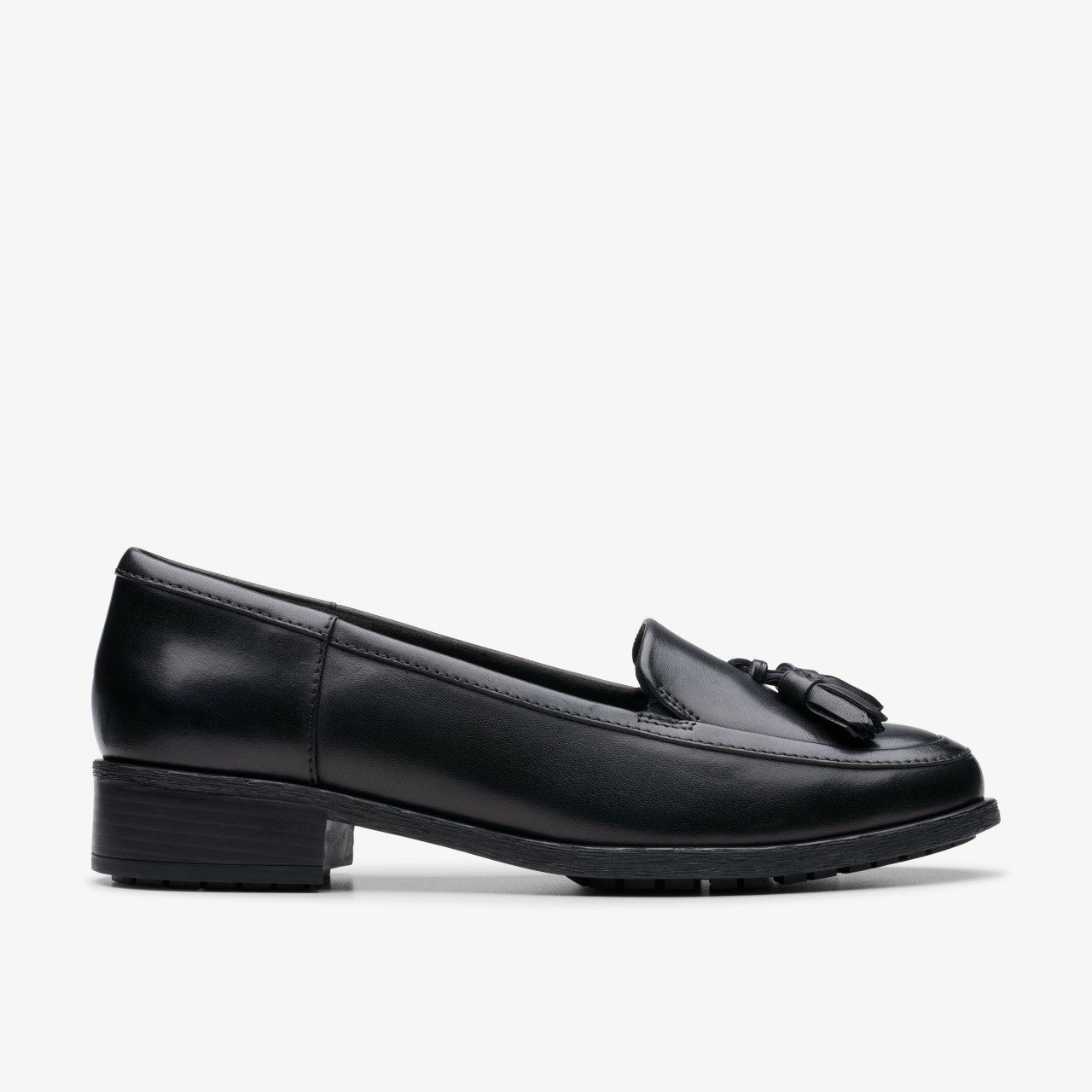 Havisham Edge Loafer Black Leather Clarks Women