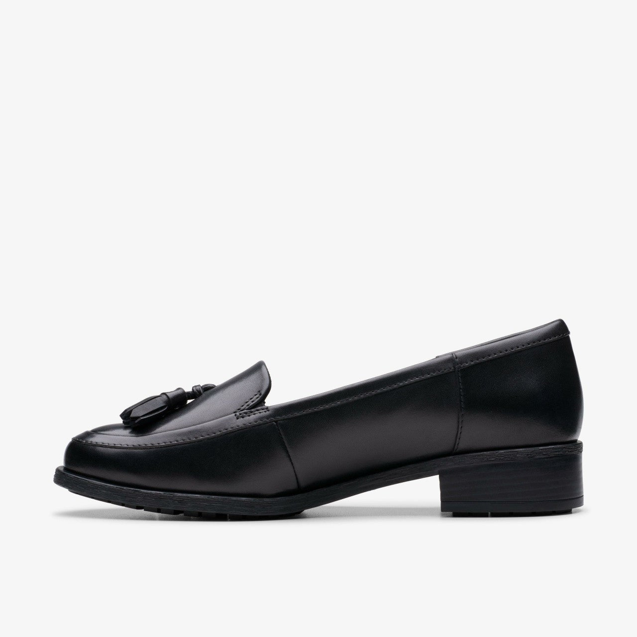 Havisham Edge Loafer Black Leather Clarks Women