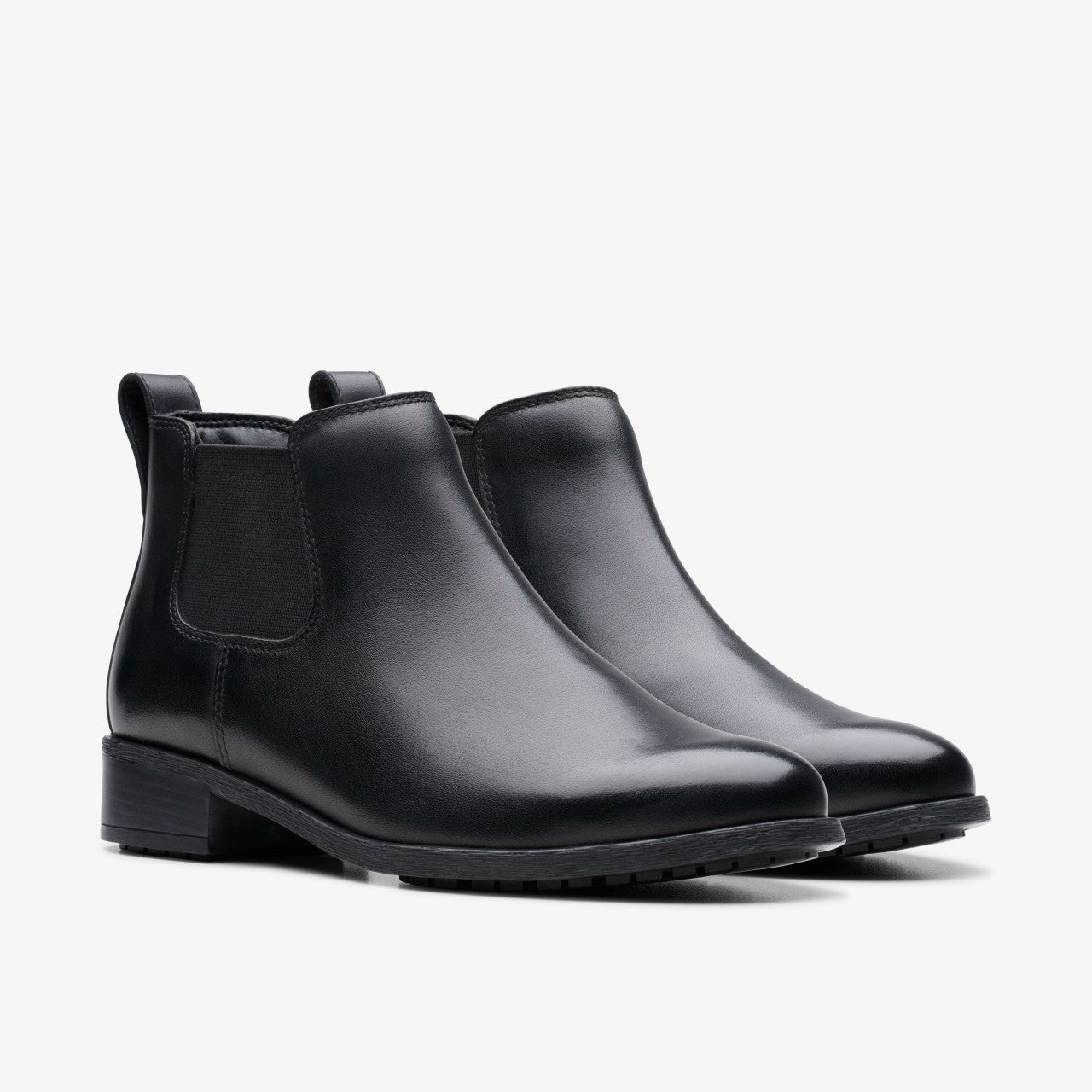 Havisham Top Ankle Boot Black Leather Clarks Women