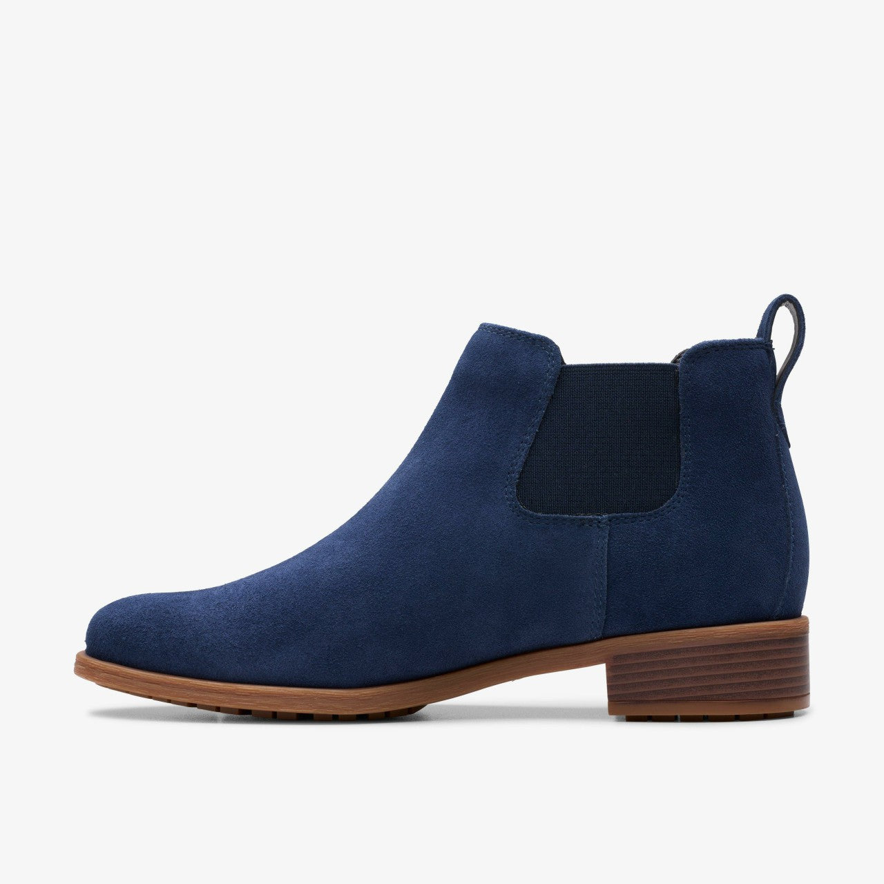 Havisham Top Ankle Boot Navy Suede Clarks Women