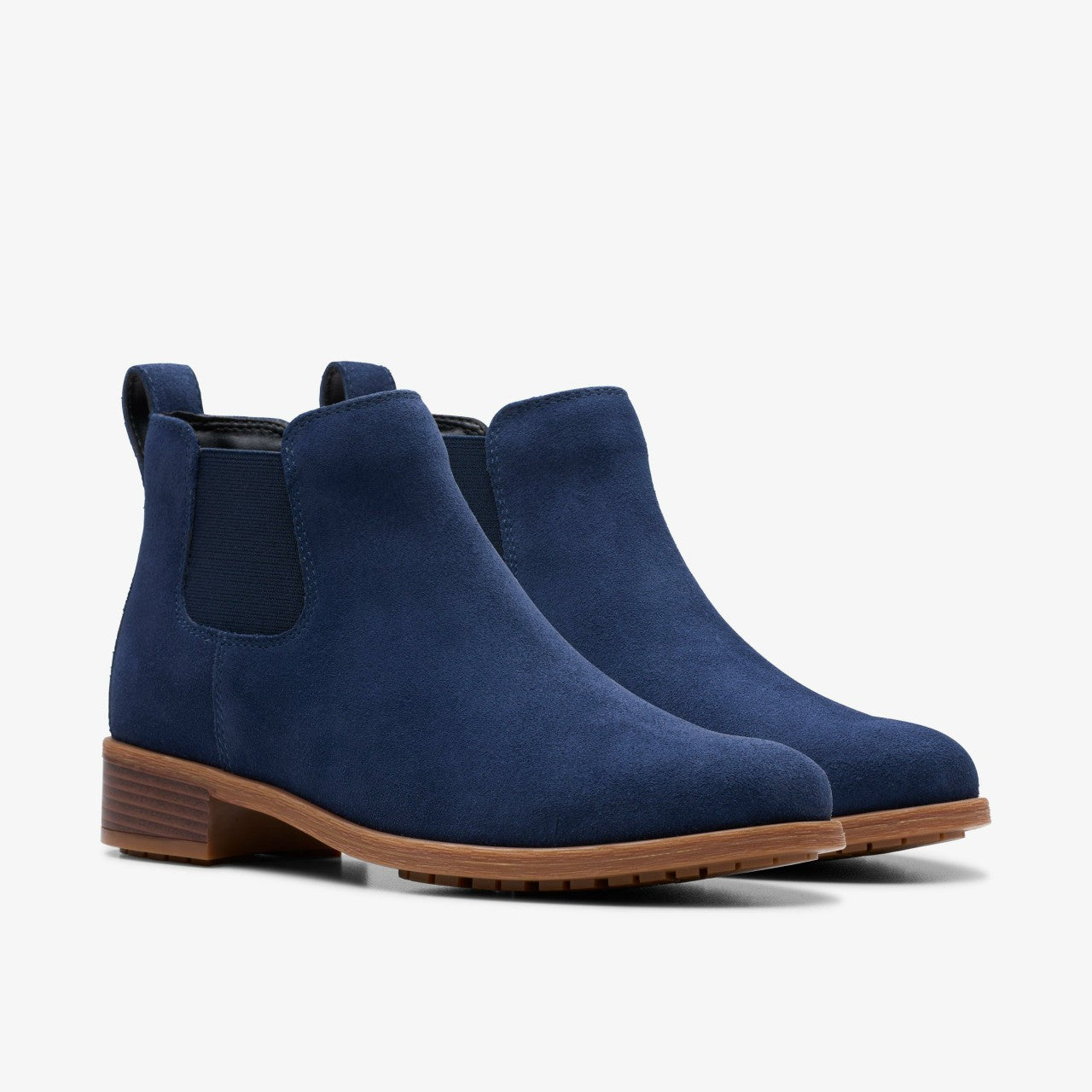Havisham Top Ankle Boot Navy Suede Clarks Women