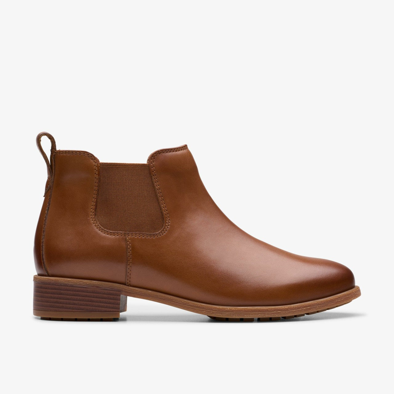 Havisham Top Ankle Boot Tan Leather Clarks Women