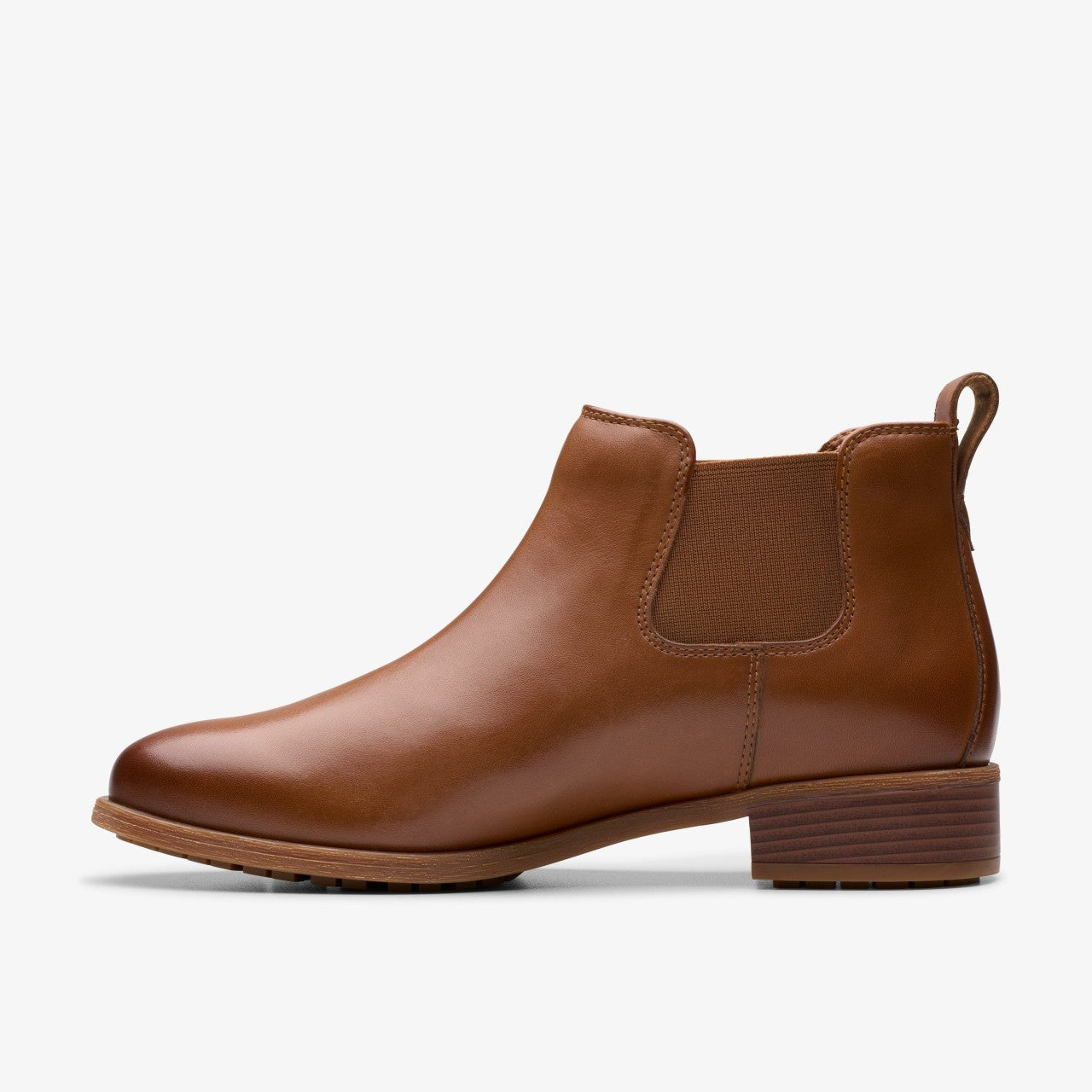 Havisham Top Ankle Boot Tan Leather Clarks Women