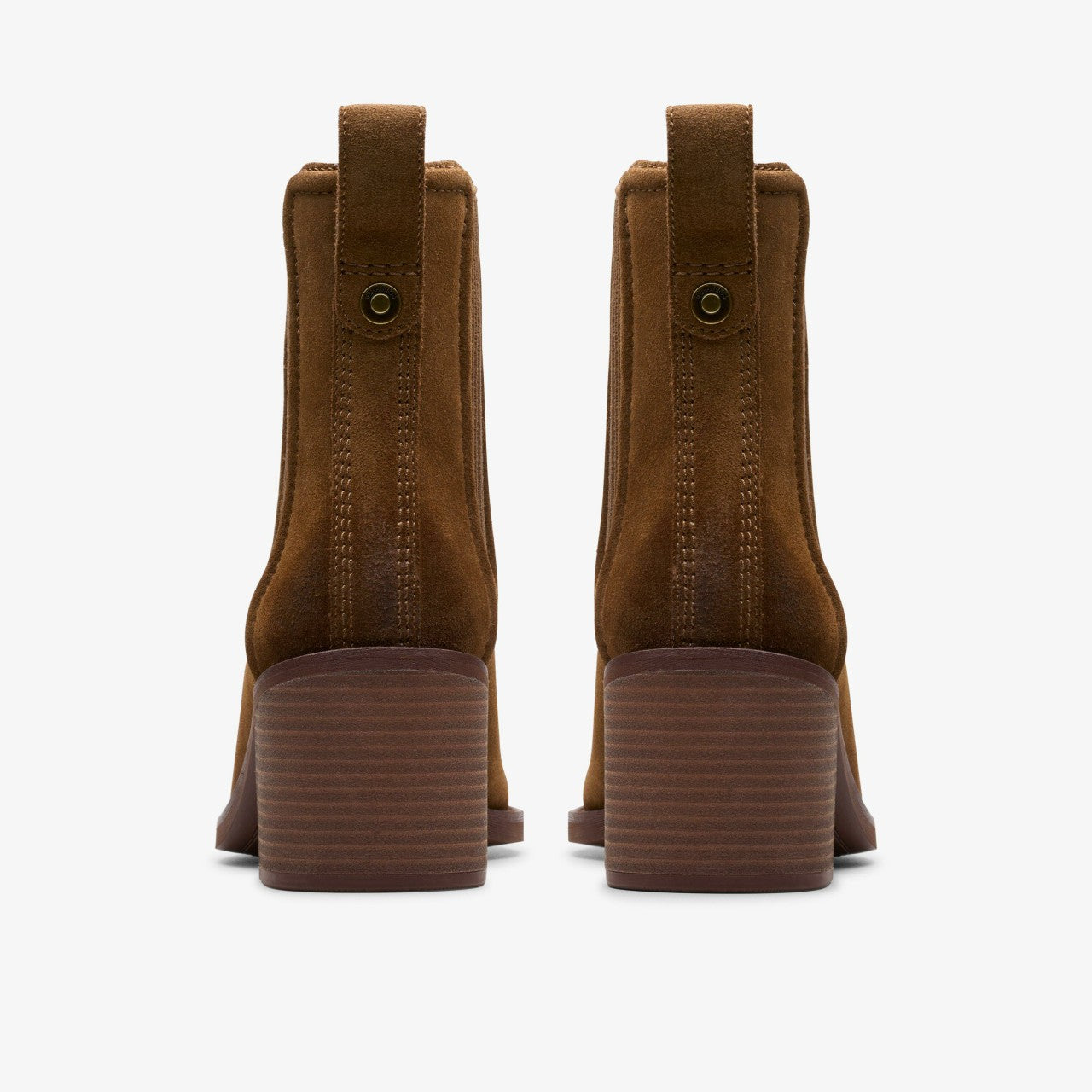 Chamberly Top Walnut Suede Clarks Women