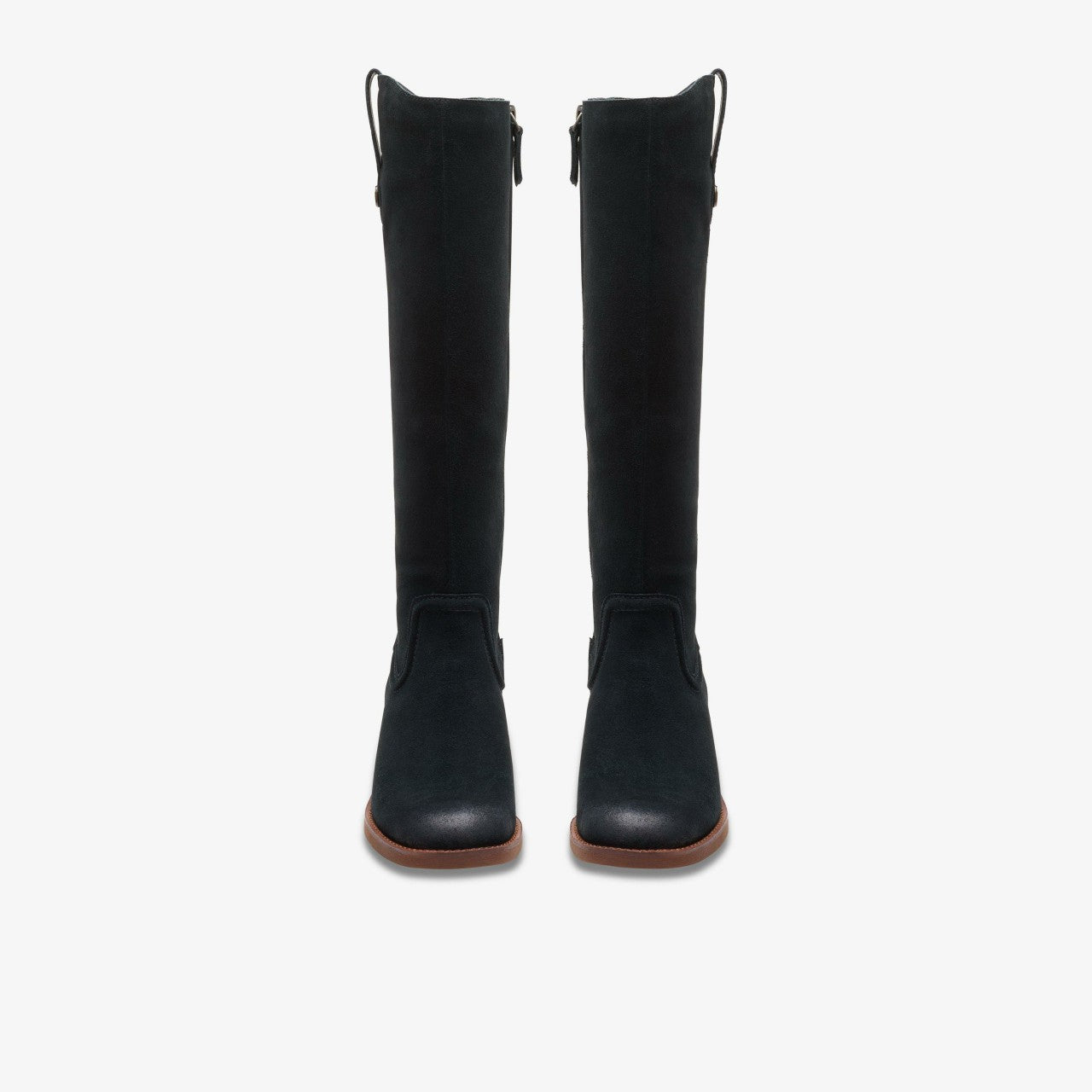 Chamberly Up Black Suede Clarks Women