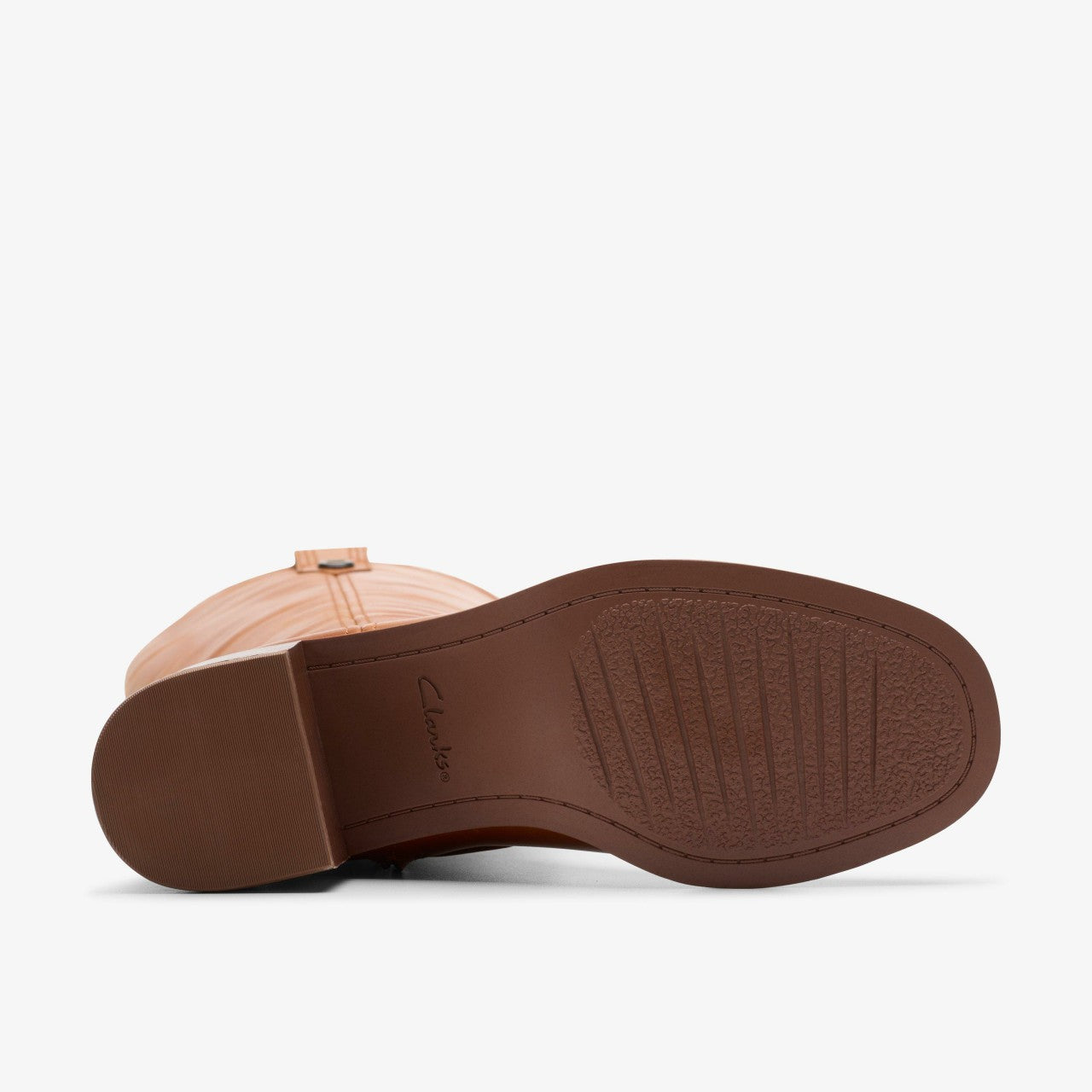 Chamberly Up Mid Tan Leather Clarks Women