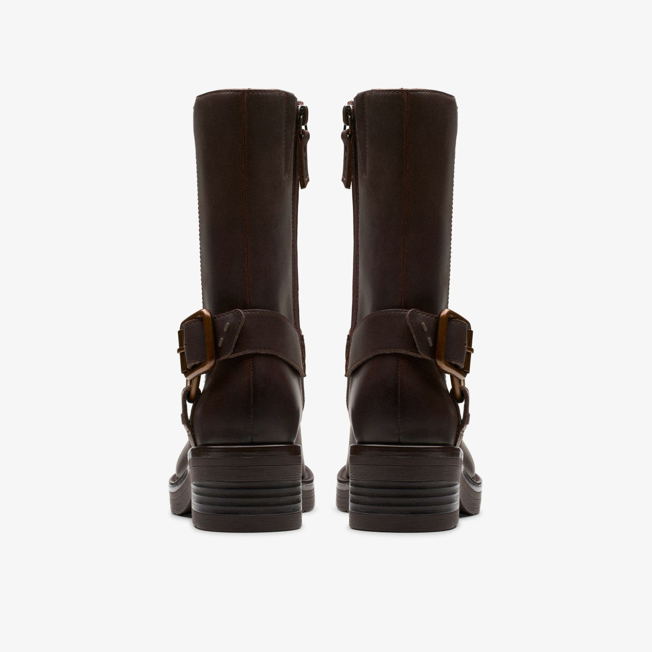 Rebelle Up Walnut Leather Clarks Women