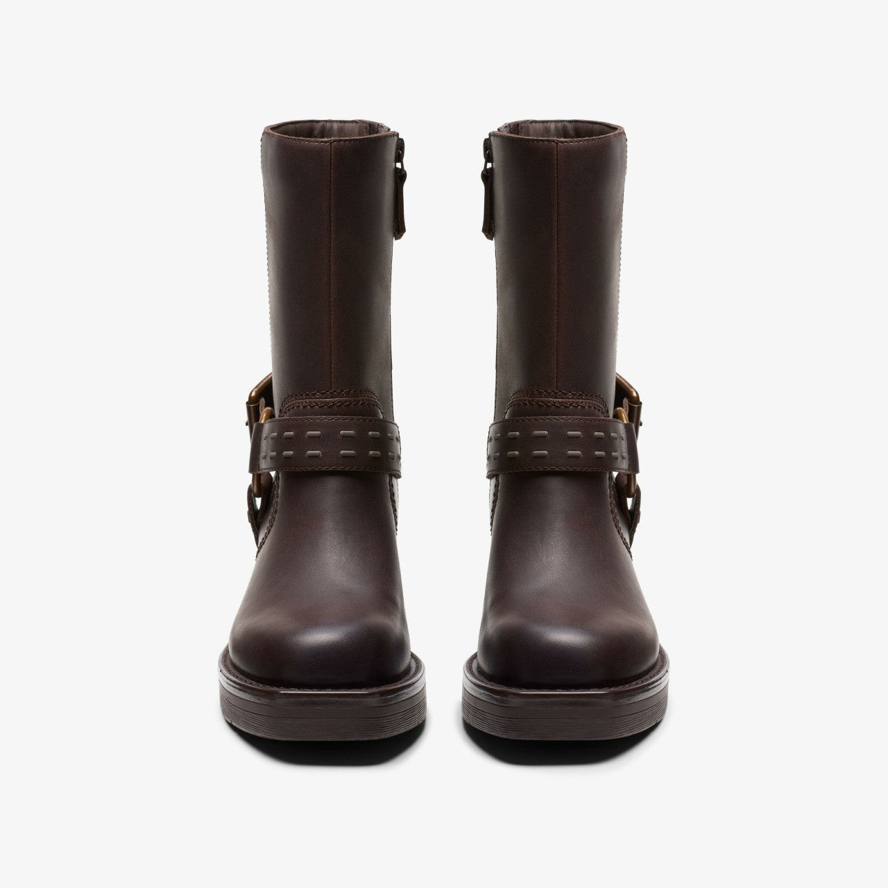 Rebelle Up Walnut Leather Clarks Women