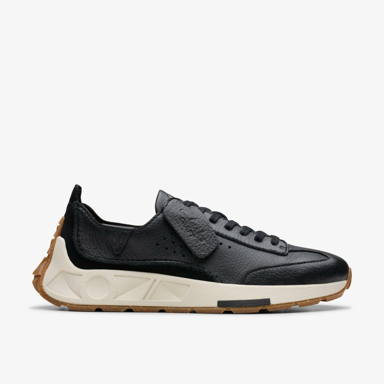 Craft Speed Black Leather Clarks Women