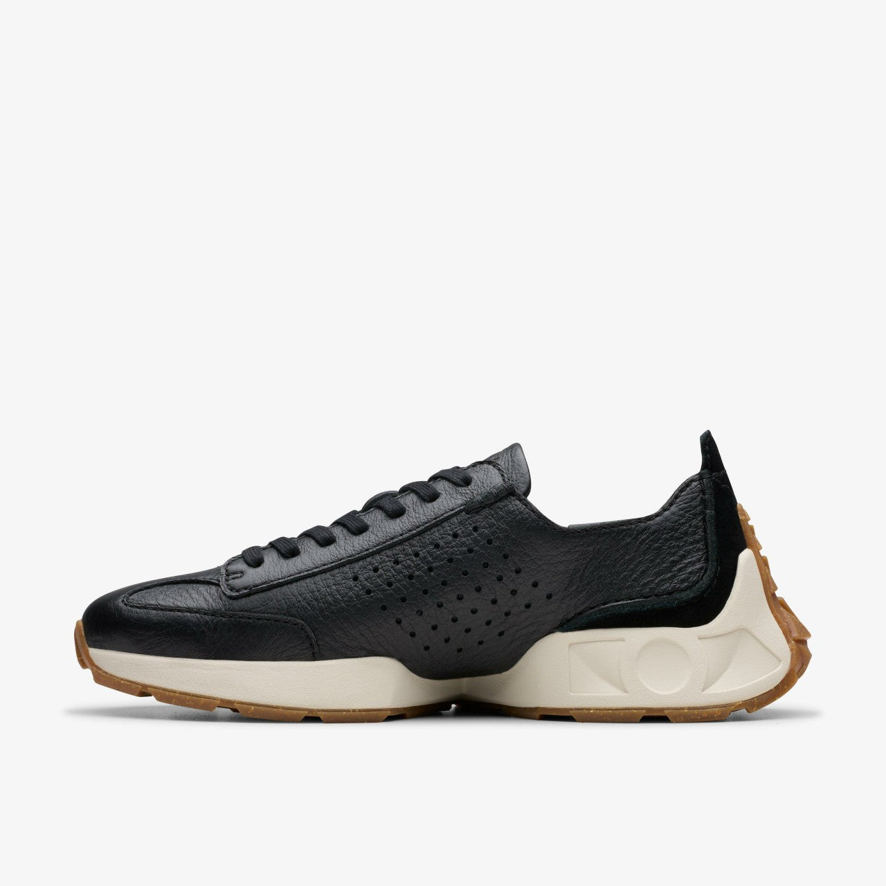 Craft Speed Black Leather Clarks Women