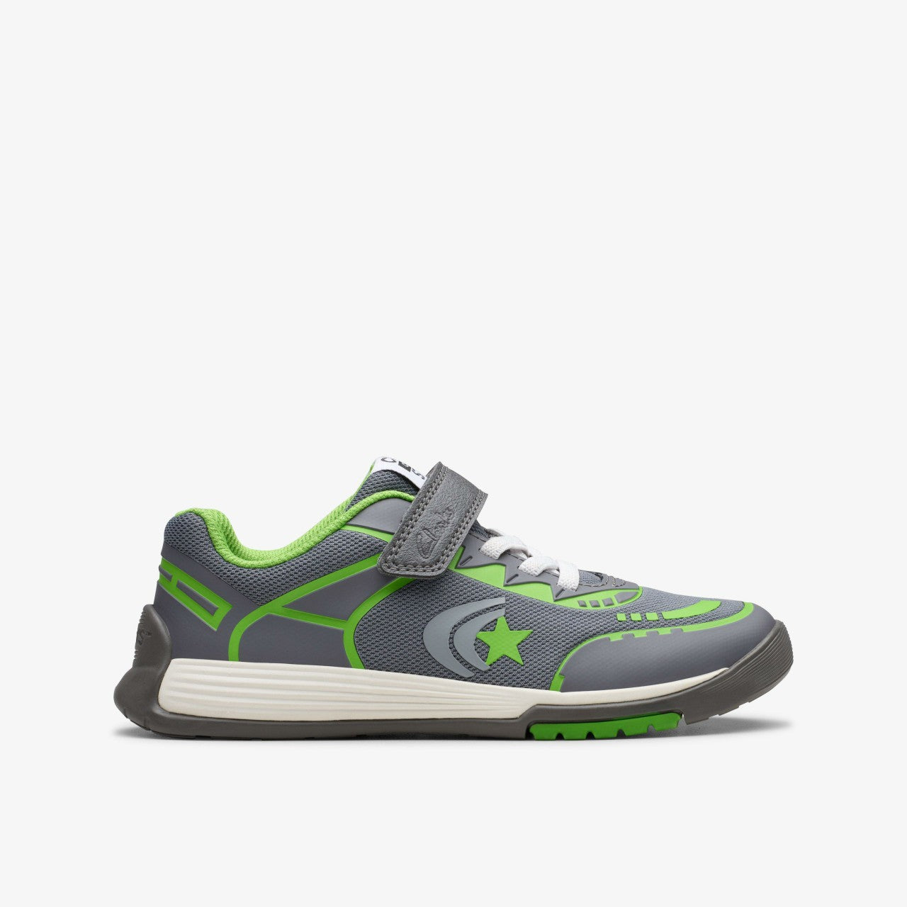 Cica Star Flex Kid Grey/Green Clarks Kids