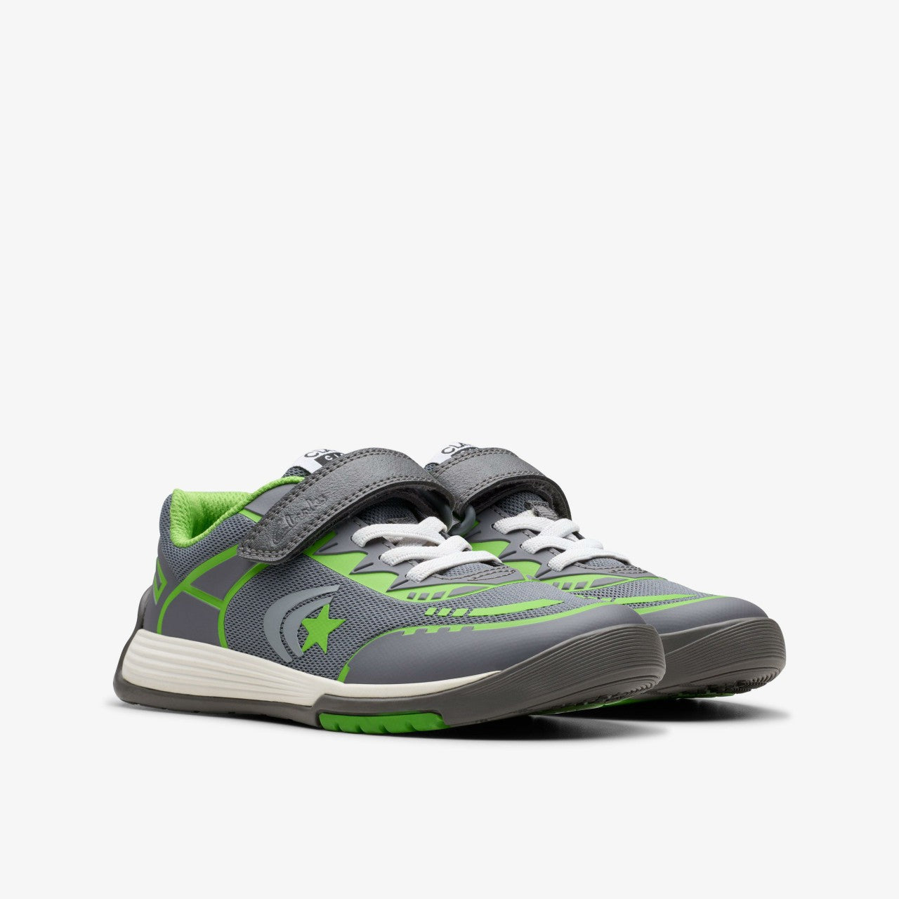 Cica Star Flex Kid Grey/Green Clarks Kids