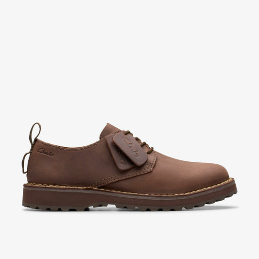 Solsbury Lace Dark Brown Leather Clarks Men