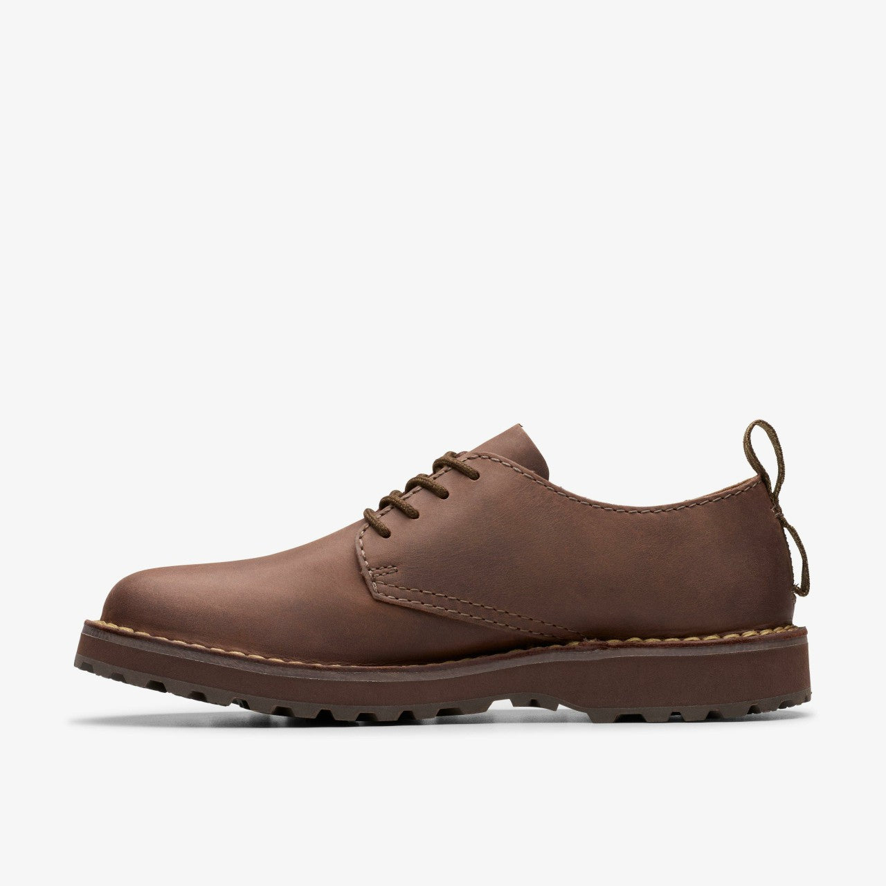 Solsbury Lace Dark Brown Leather Clarks Men