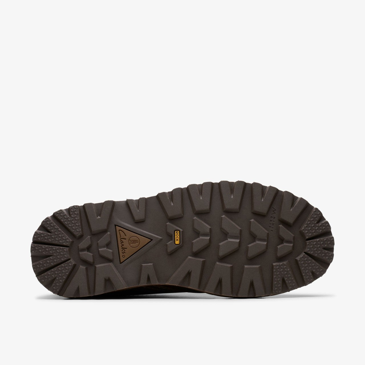Solsbury Lace Dark Brown Leather Clarks Men