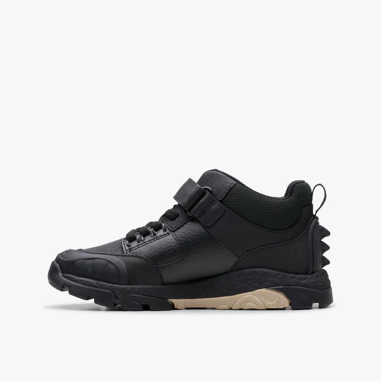 Steggy 2 Glow Kid Black Leather Clarks Kids