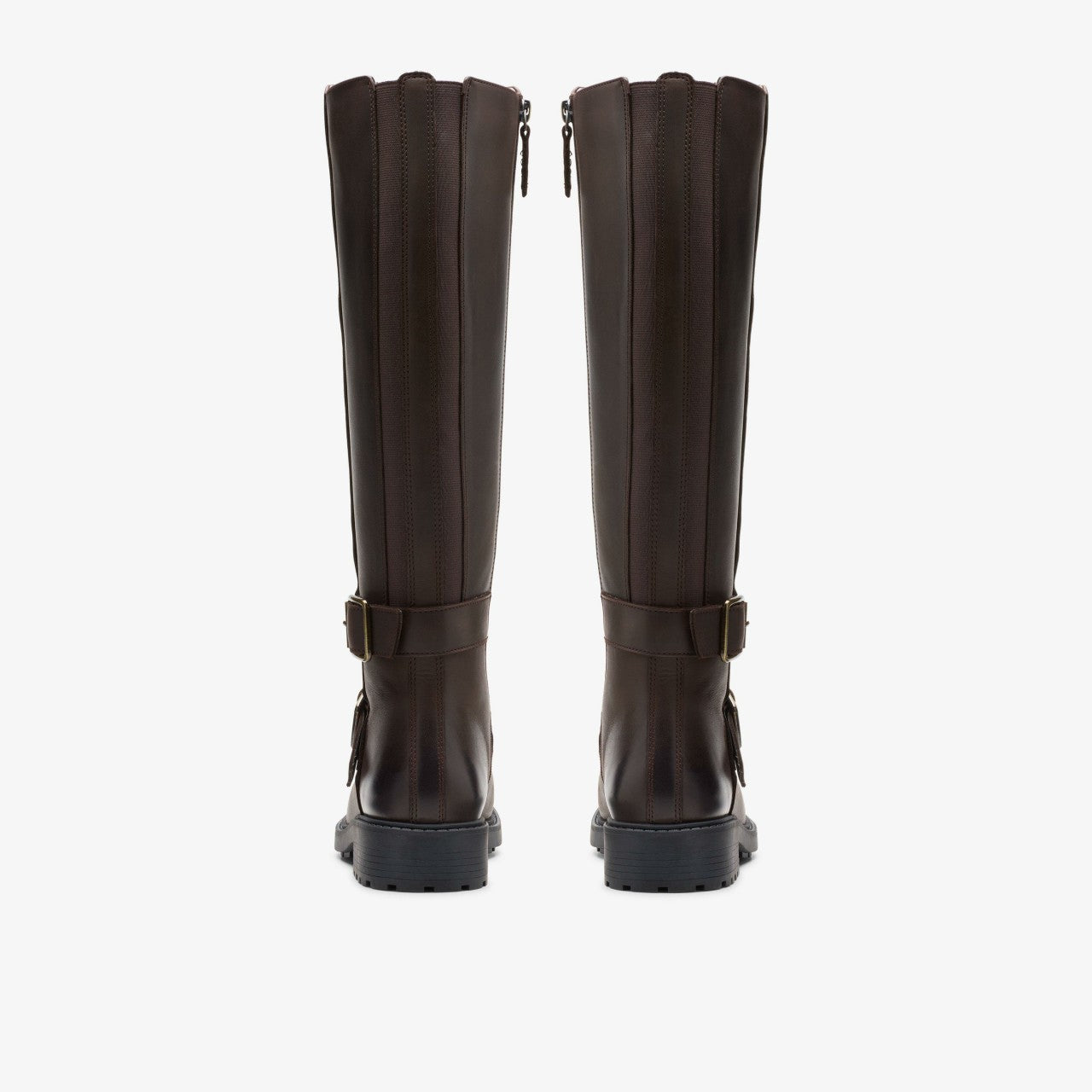 Orinoco 2 Tall Dark Brown Leather Clarks Women