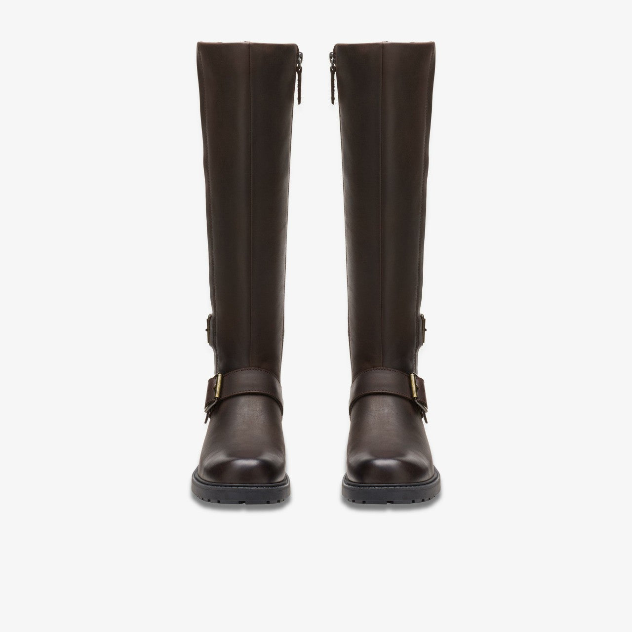 Orinoco 2 Tall Dark Brown Leather Clarks Women