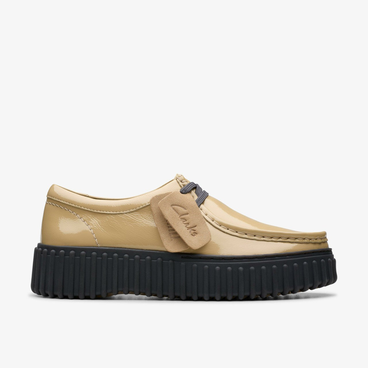 Torhill Bee Beige Patent Clarks Women