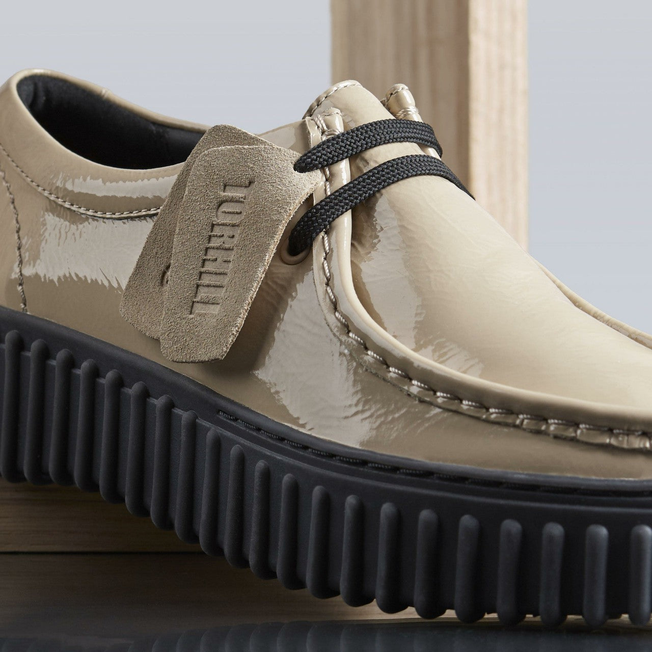 Torhill Bee Beige Patent Clarks Women