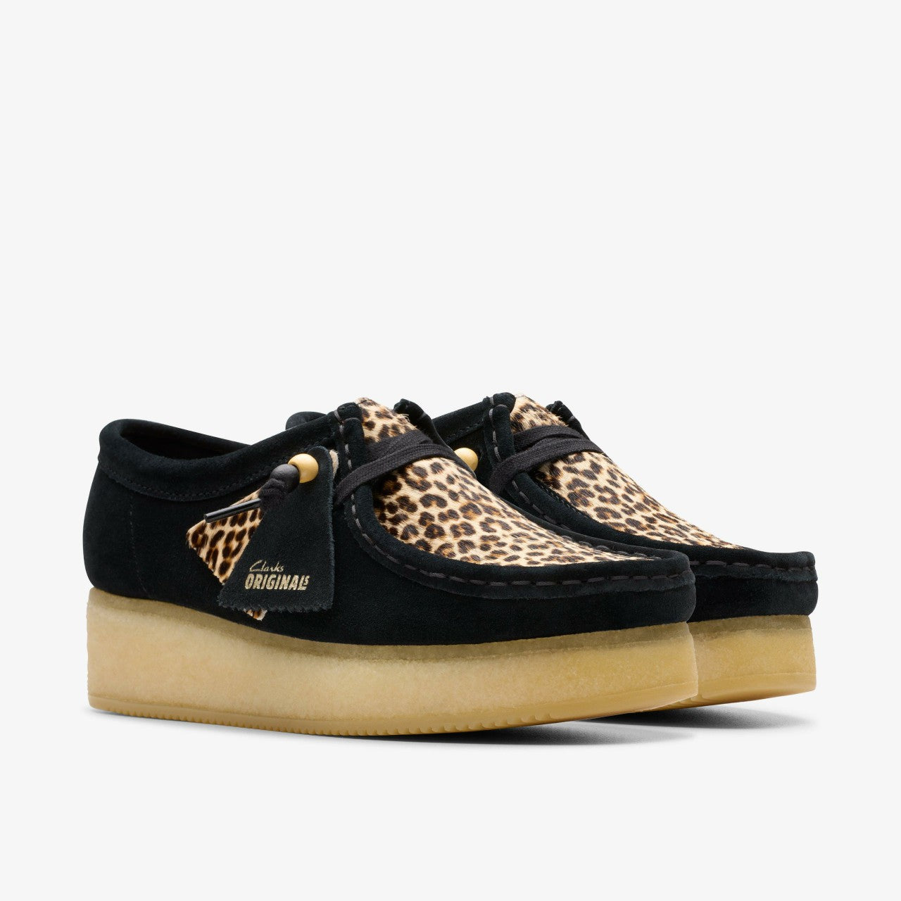 Wallacraft Bee Leopard Print Combination Clarks Women