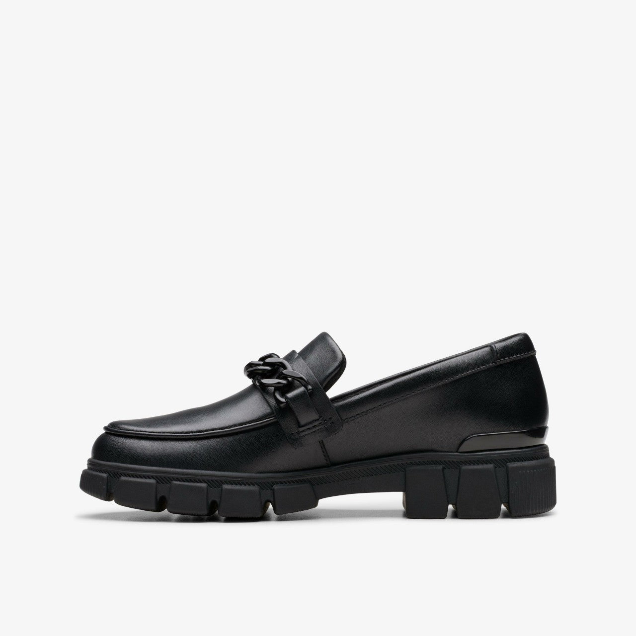 Evyn Walk Kid Black Leather Clarks Kids