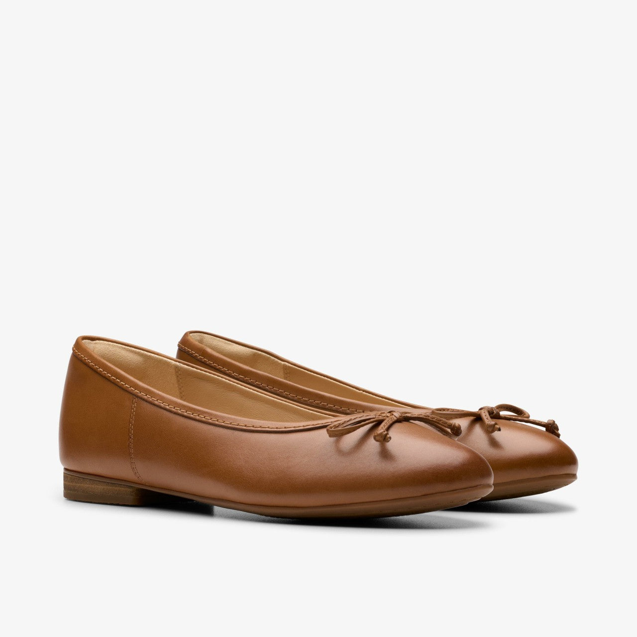 Fawna Lily Tan Leather Clarks Women