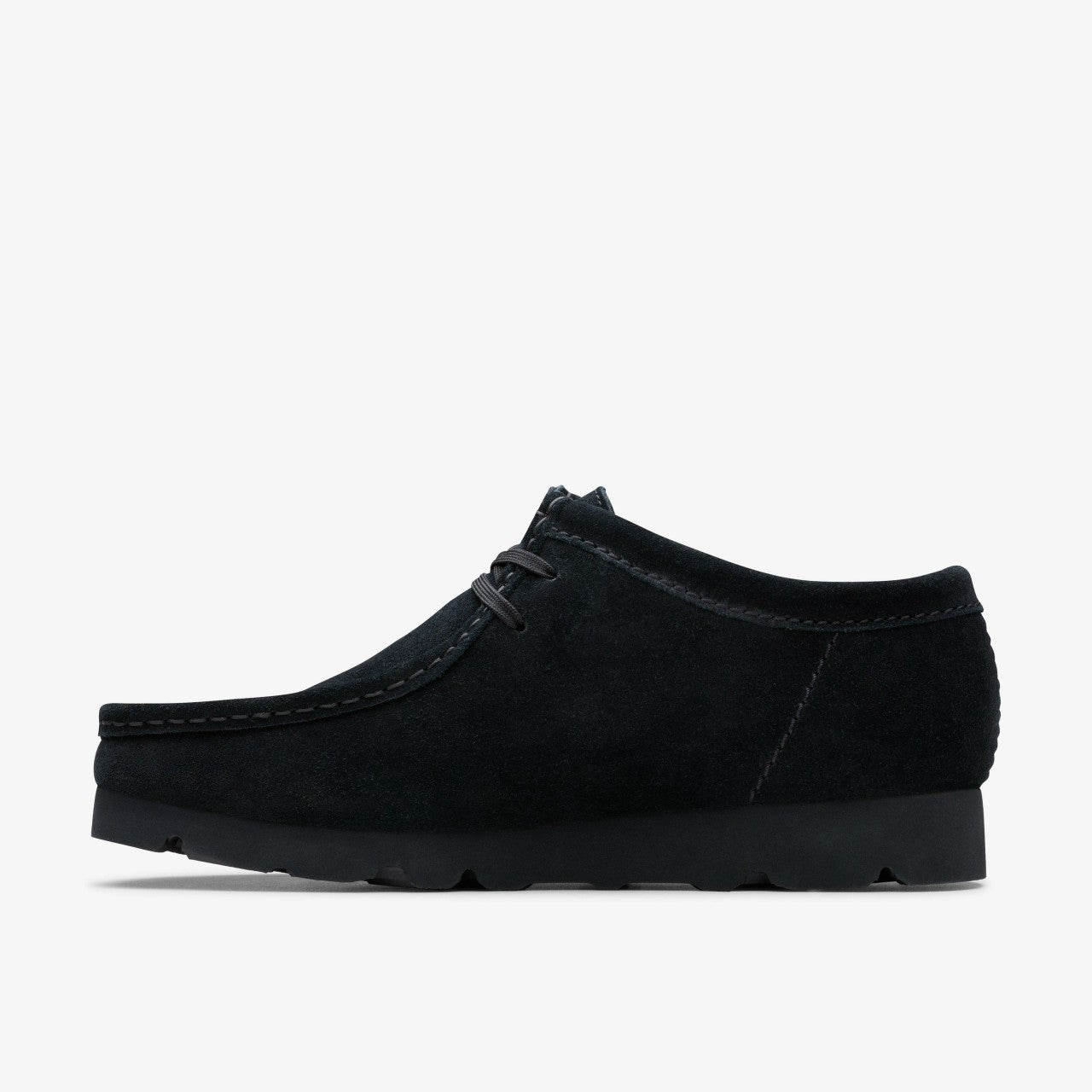 Wallabee GORE-TEX Black Suede Clarks Men