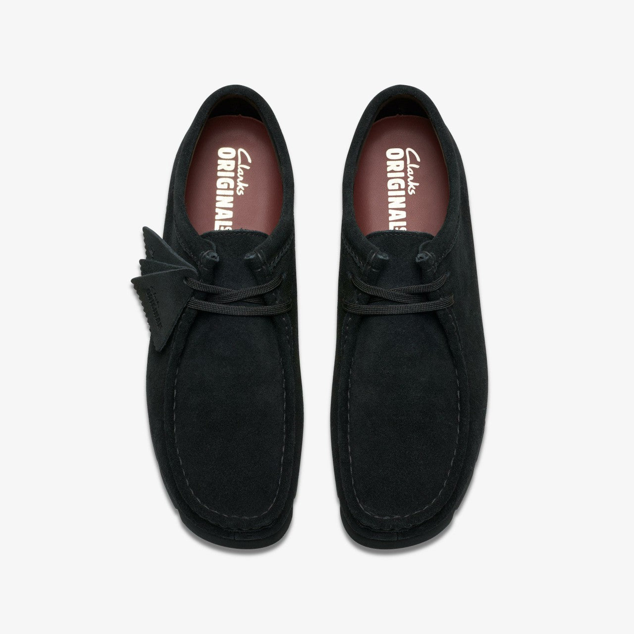 Wallabee GORE-TEX Black Suede Clarks Men