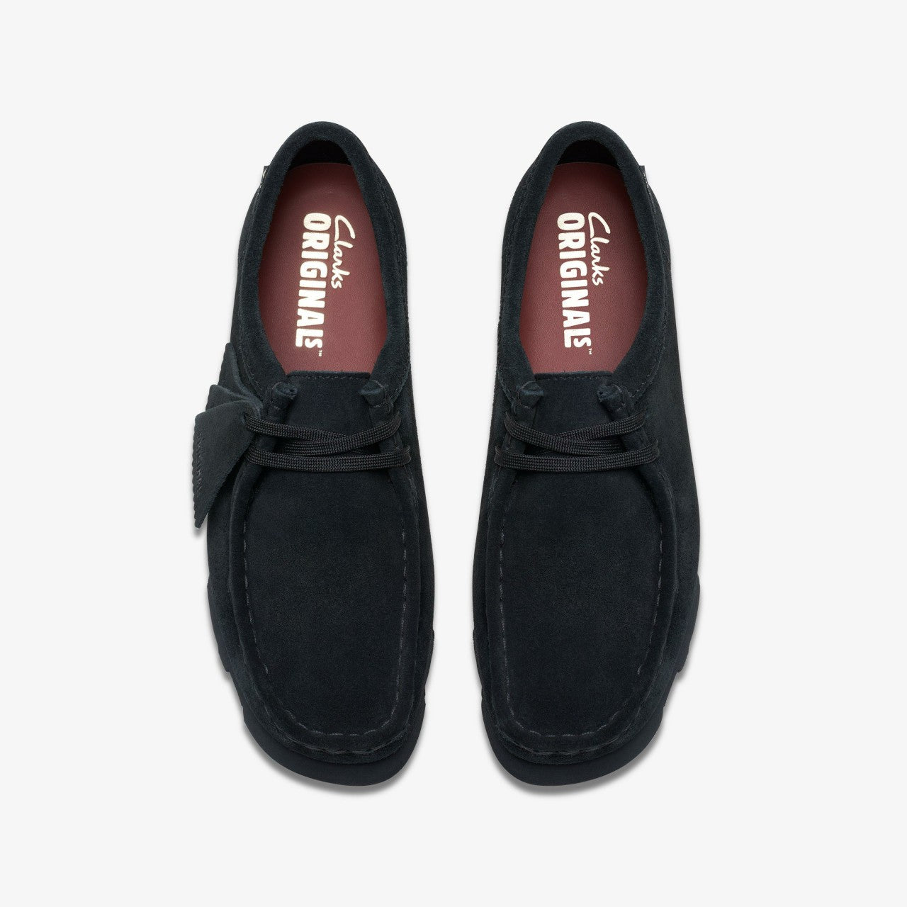 Wallabee GORE-TEX Black Suede Clarks Women