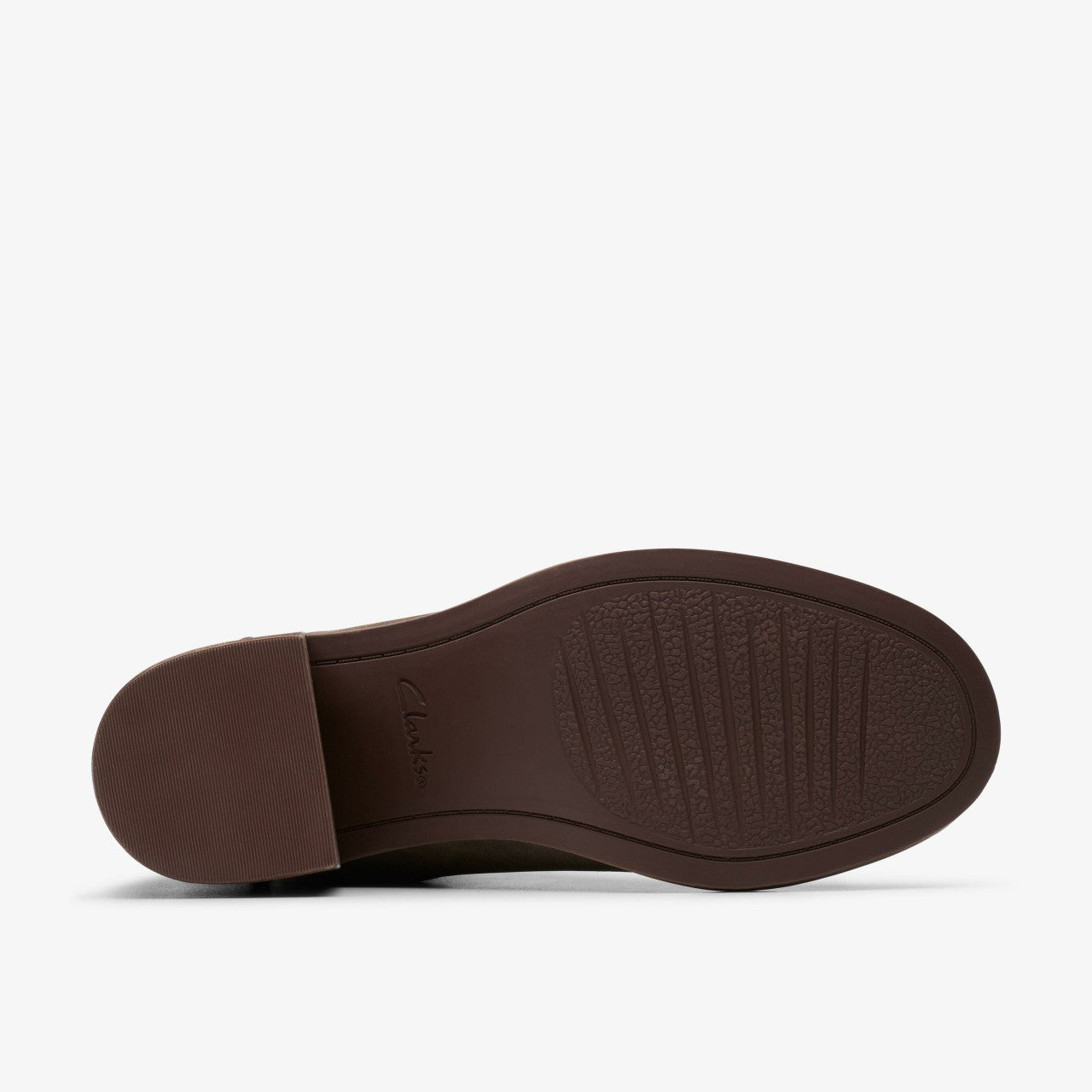 Chamberly Top Mole Grey Suede Clarks Women