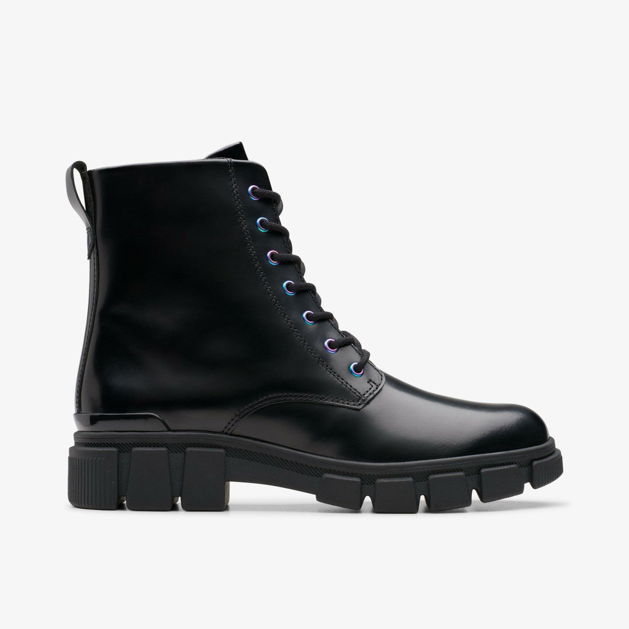 Evyn Top Youth Black Clarks Kids