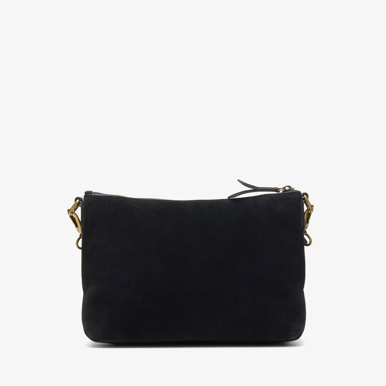 Willow Cross Black Suede Clarks Women