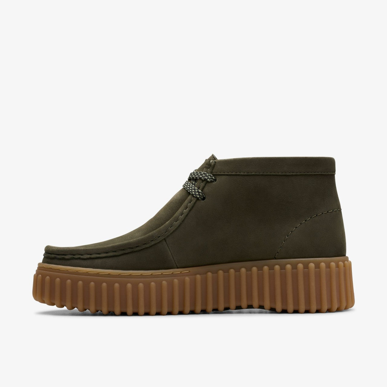Torhill Moss Dark Green Nubuck Clarks Women