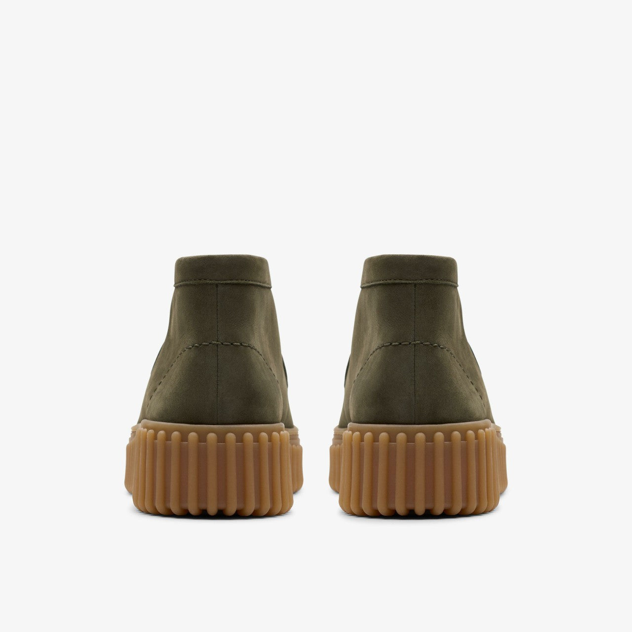 Torhill Moss Dark Green Nubuck Clarks Women