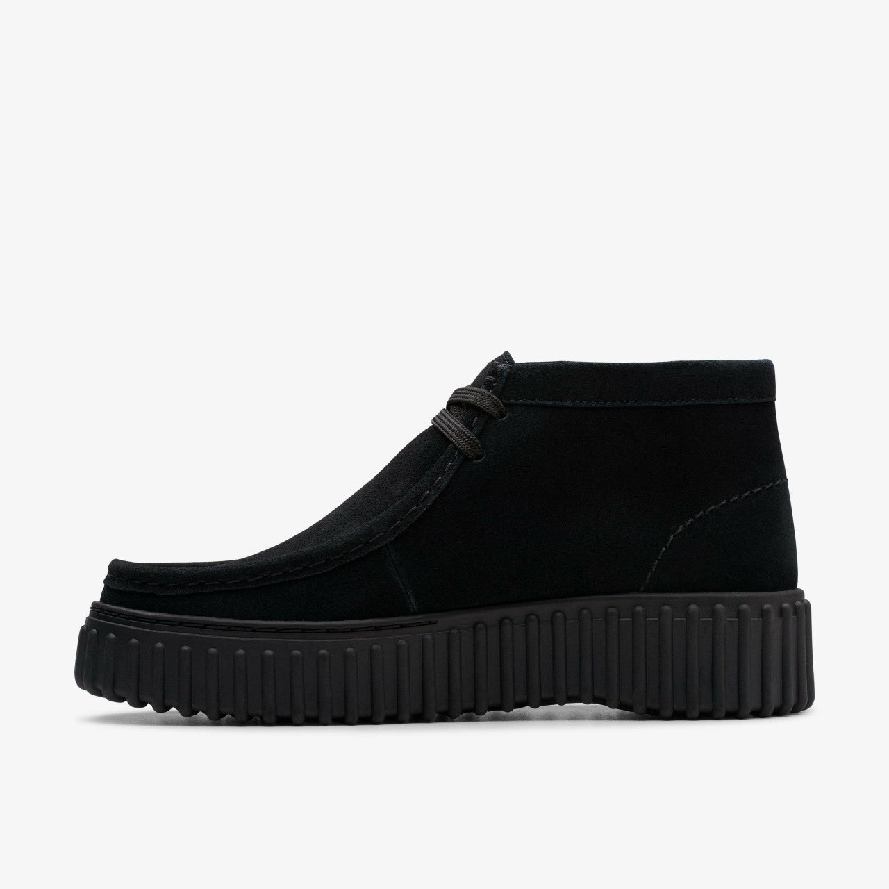 Torhill Moss Black Suede Clarks Women