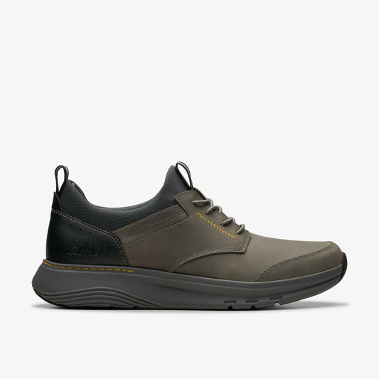 Motion Trek EZ Grey Leather Clarks Men