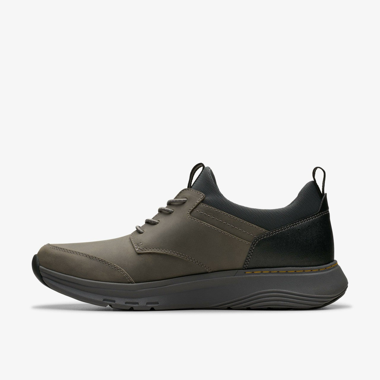 Motion Trek EZ Grey Leather Clarks Men