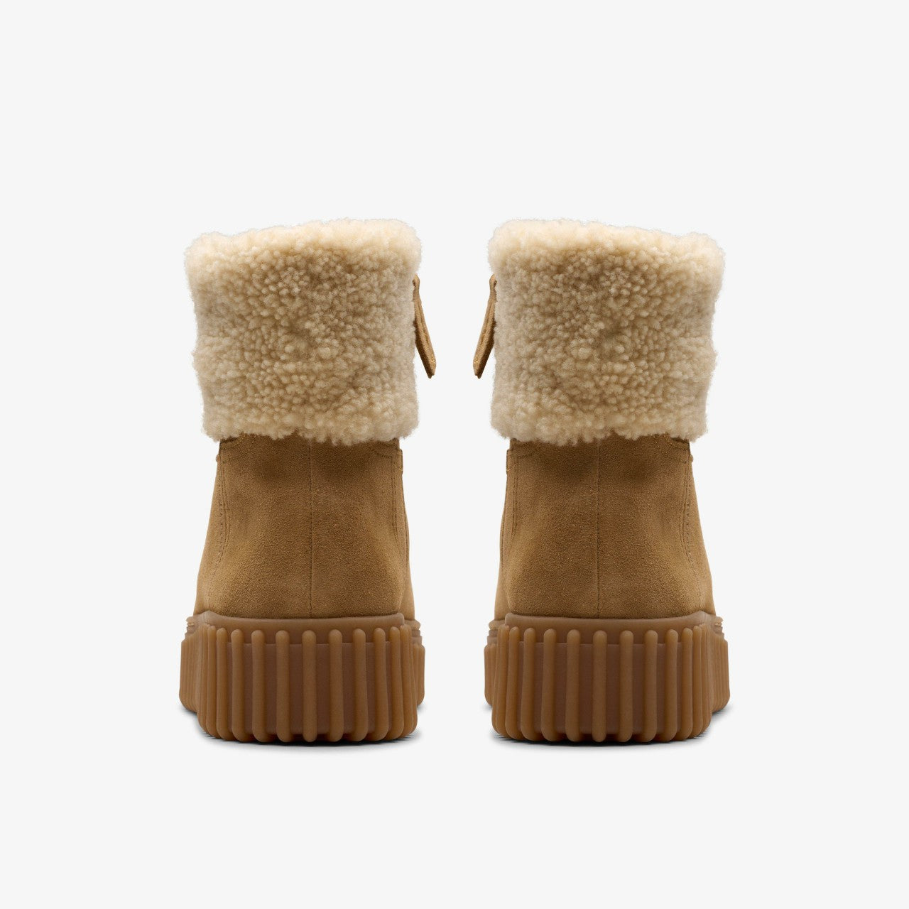 Torhill Turn Light Tan Warmlined Clarks Women
