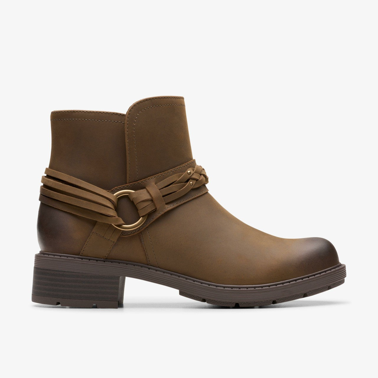 Hearth Kaylie Ankle Boot Mushroom Oily Clarks Women