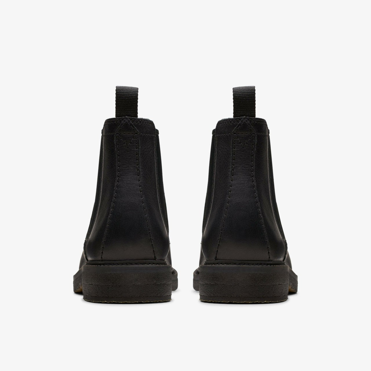 Clarkdale Easy Chelsea Boot Black Leather Clarks Men