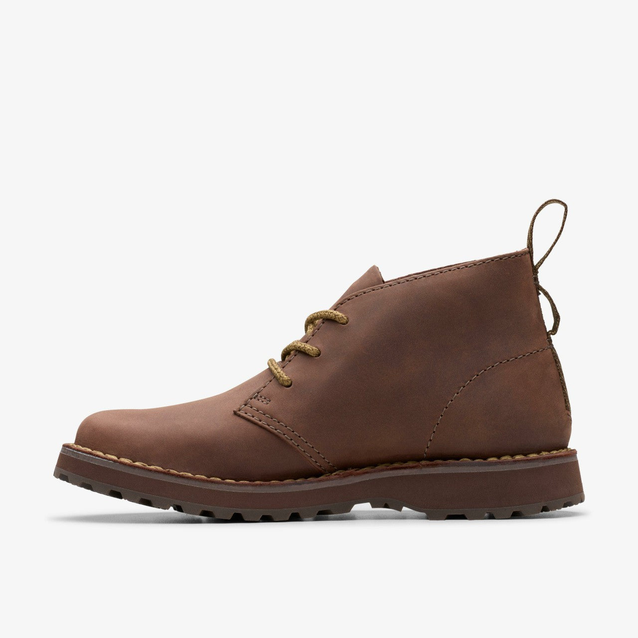 Solsbury Desert Boot Dark Brown Leather Clarks Men