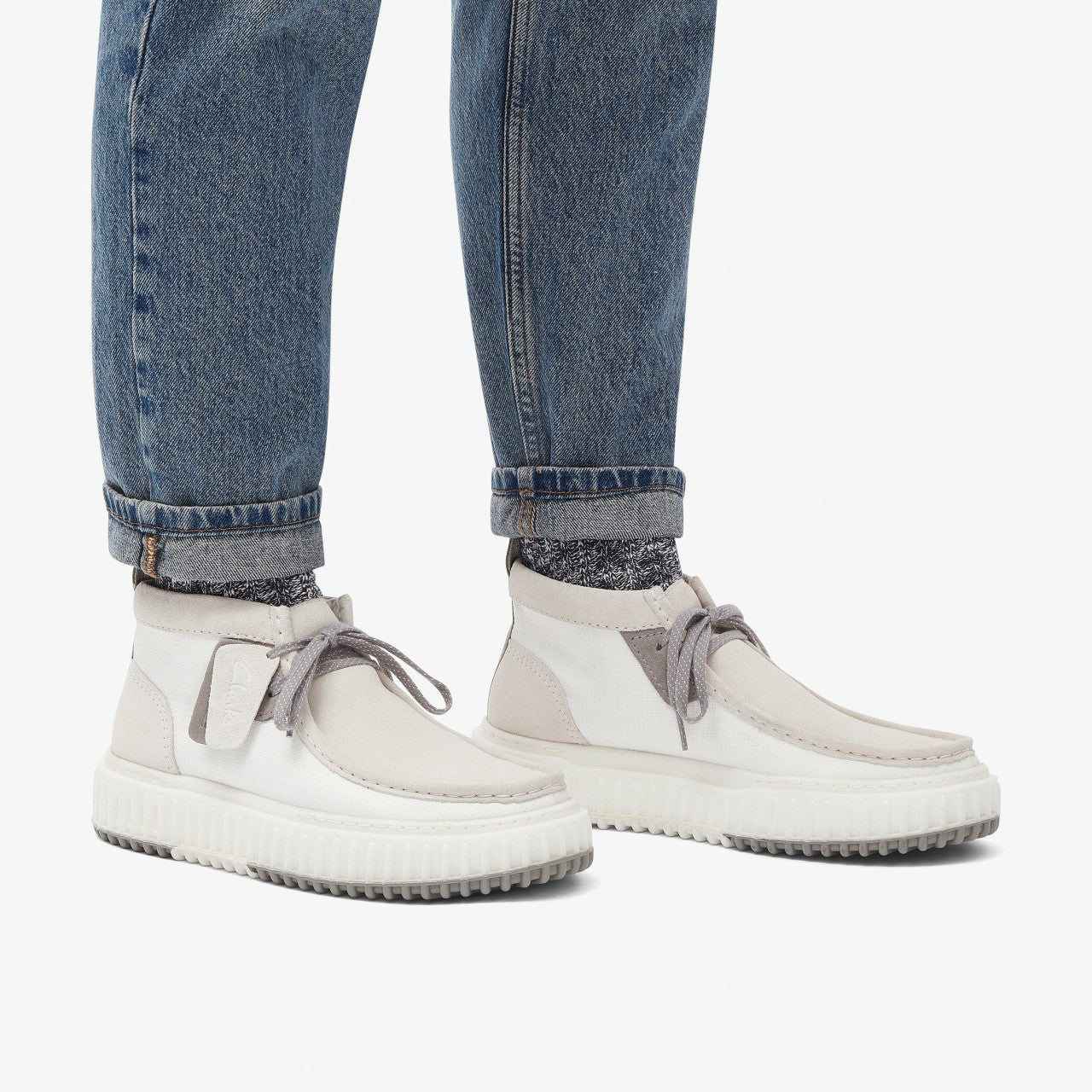 Torlite Hi White Combination Clarks Men