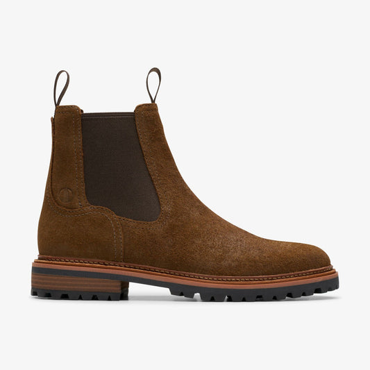 Clarkridge Top Brown Suede Clarks Men