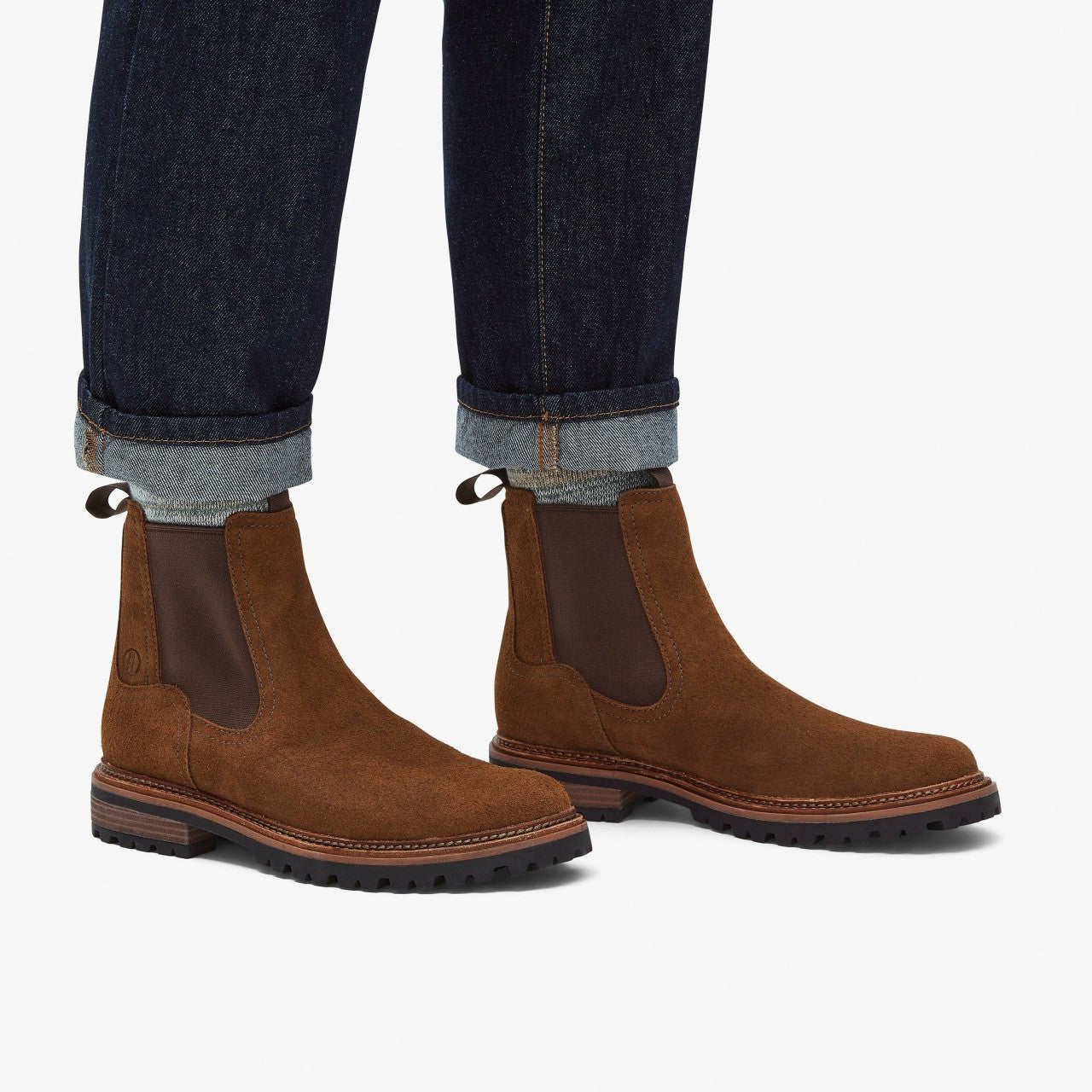 Clarkridge Top Brown Suede Clarks Men