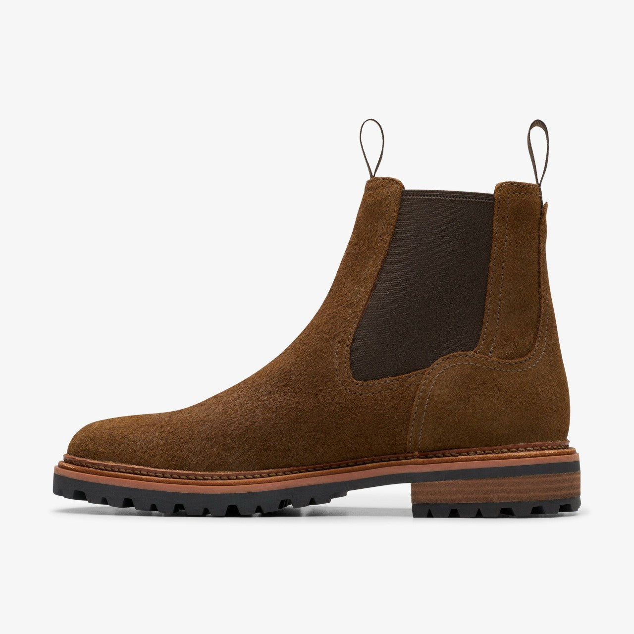 Clarkridge Top Brown Suede Clarks Men