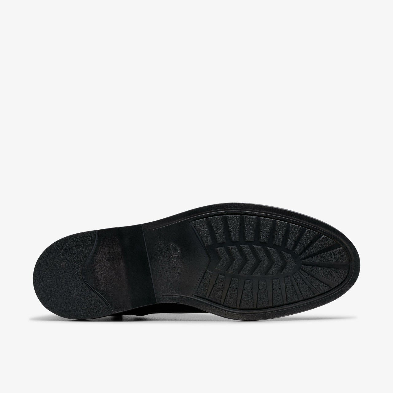 Aldwin Cap Black Leather Clarks Men