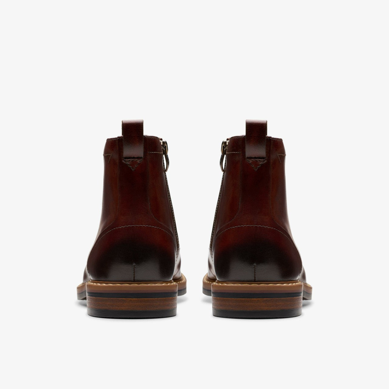 Aldwin Cap Mid Tan Leather Clarks Men